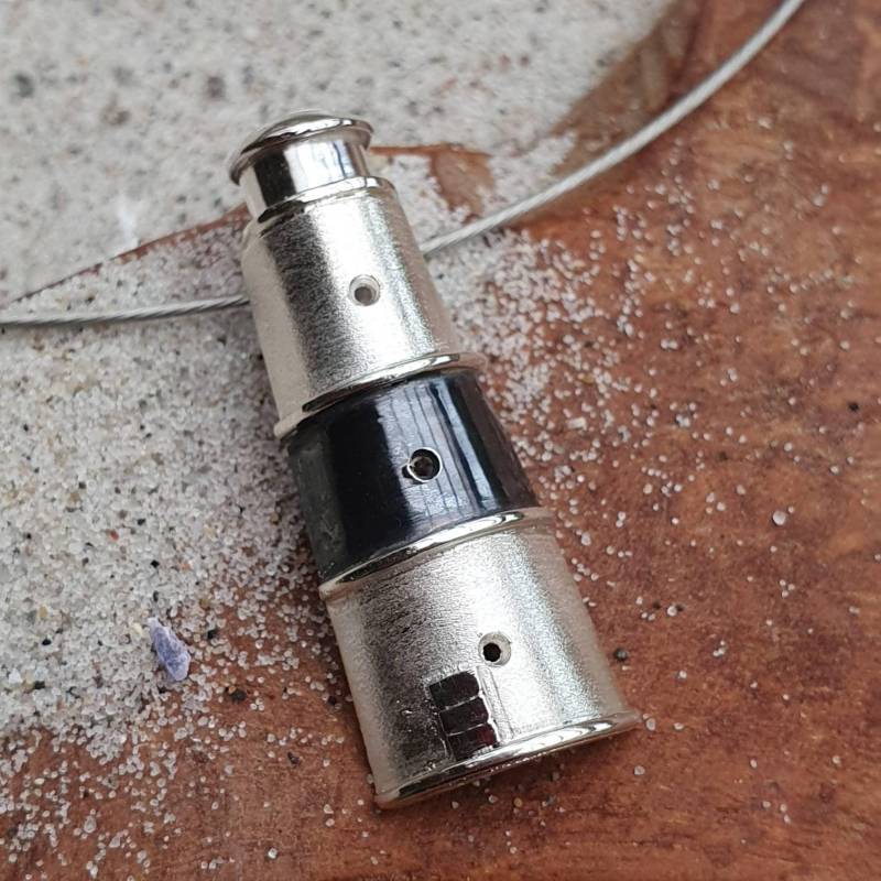 Großer Kettenanhänger Als Leuchtturm in 925Er Sterling Silber , Leuchtturmanhänger von AHeinzeGoldschmiedin
