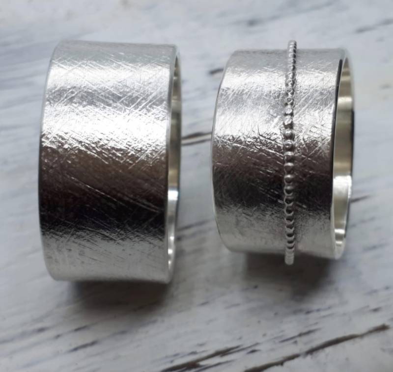Partnerringe, Verlobungsringe, Eheringe...sterling Silber, 925, Einzelstücke Nach Absprache, Handmade von AHeinzeGoldschmiedin