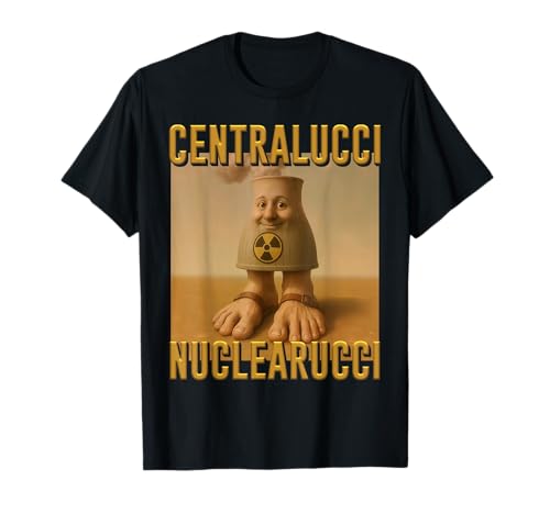 Centralucci Nuclearucci Italian Brainrot Monsters AI für Kinder T-Shirt Centralucci Nuclearucci Italian Brainrot Monsters AI für Kinder T-Shirt von AI Generated Animals Brainrot