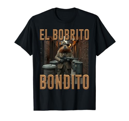 El Bobrito Bondito Italian Brainrot Monsters AI für Kinder T-Shirt El Bobrito Bondito Italian Brainrot Monsters AI für Kinder T-Shirt von AI Generated Animals Brainrot