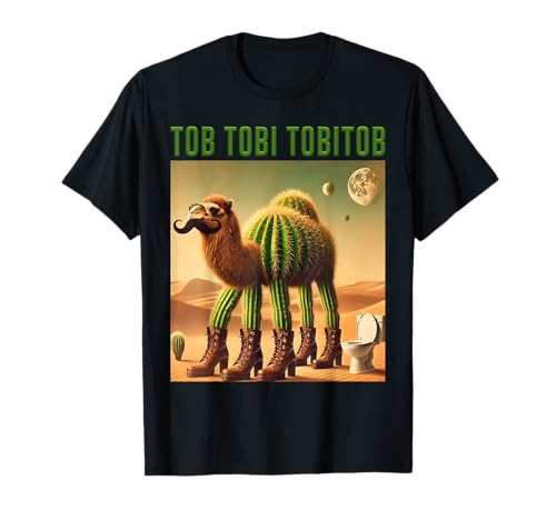 Tob Tobi Tobitob Camel Italian Brainrot Monsters KI für Kinder T-Shirt Tob Tobi Tobitob Camel Italian Brainrot Monsters KI für Kinder T-Shirt von AI Generated Animals Brainrot