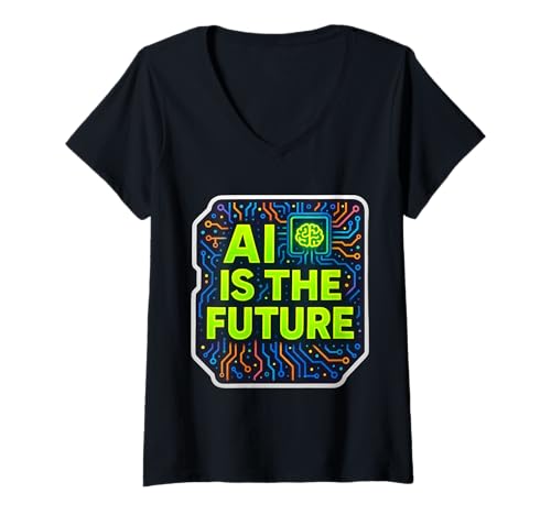 Damen KI is The Future Specialist Engineer Lover User Consultant T-Shirt mit V-Ausschnitt Damen KI is The Future Specialist Engineer Lover User Consultant T-Shirt mit V-Ausschnitt von AI Is The Future Specialist Engineer Products