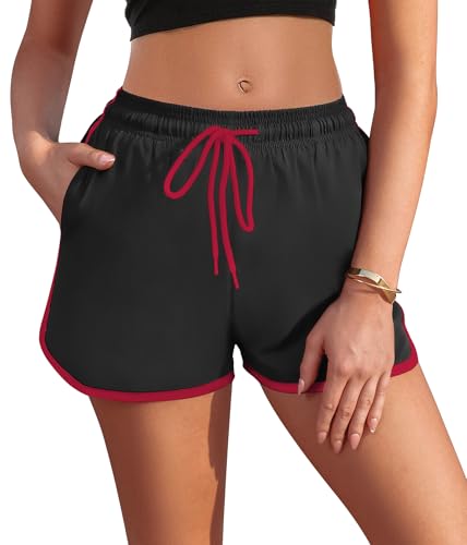 AI'MAGE Sommer Badeshorts Damen Kurz Schwimm Badehose Schwimmshorts mit Gummibund XXL AI'MAGE Sommer Badeshorts Damen Kurz Schwimm Badehose Schwimmshorts mit Gummibund XXL von AI'MAGE