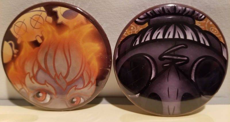 OverwatchJunkrat Und Roadhog2.25" Button Bundle OverwatchJunkrat Und Roadhog2.25" Button Bundle von AIArtificers