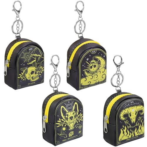 AIBFRID Mini-Rucksack, Schlüsselanhänger, niedliche Kosmetiktasche für Damen, PU-Leder, Make-up-Tasche, Schlüsseltasche, Lippenstift-Tasche, Kartenhalter, Datenkabel, Organizer, Reißverschluss-Tasche AIBFRID Mini-Rucksack, Schlüsselanhänger, niedliche Kosmetiktasche für Damen, PU-Leder, Make-up-Tasche, Schlüsseltasche, Lippenstift-Tasche, Kartenhalter, Datenkabel, Organizer, Reißverschluss-Tasche von AIBFRID