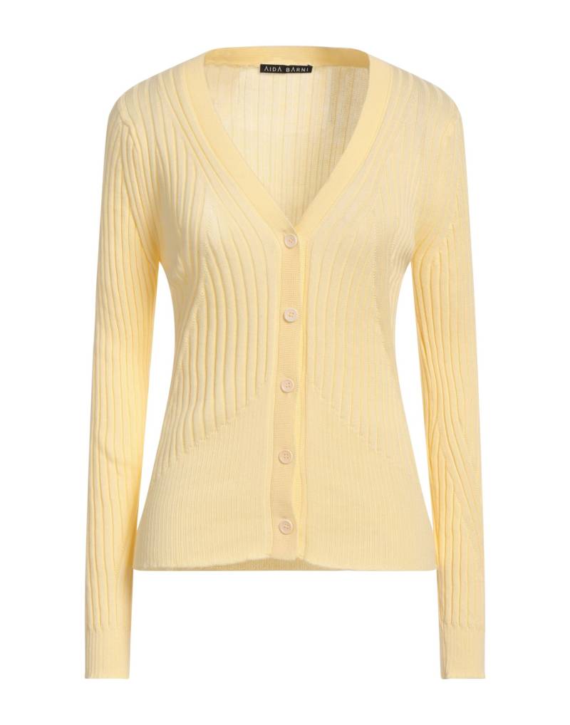 AIDA BARNI Strickjacke Damen Gelb von AIDA BARNI