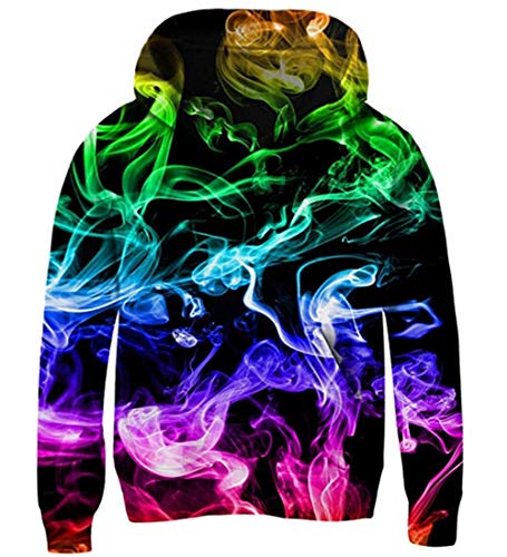 AIDEAONE Hoodie Jungen Galaxy Pullover Hoodies mit Taschen Pullover Jungen von AIDEAONE