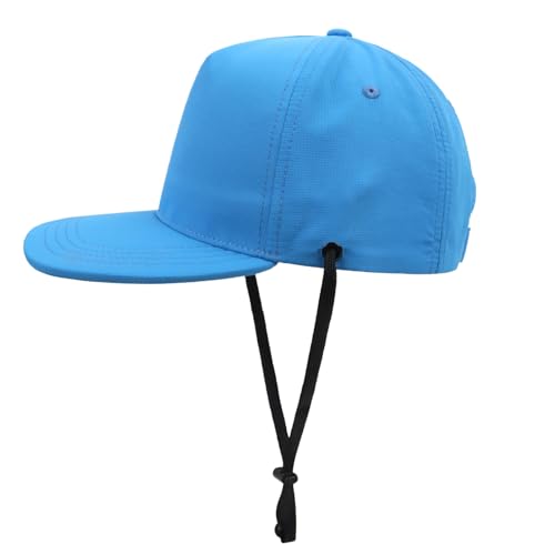 AIDIER Kinder Baseballkappe mit Kinnriemen Jungen Mädchen Verstellbare Snapback Cap Trucker Hat Winddicht Sommer Baseball Cap UV Schutz Sonnenhut für Kinder von AIDIER