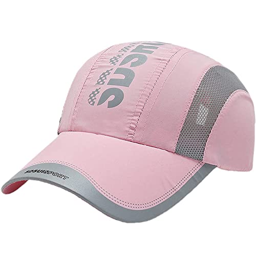 AIDIER Kinder Mesh Basecap UV Schutz Kappe 5-12 Jahres Junge Schnelltrocknend Sommerhut Sport Leichte Baseball Cap Snapback Baseballkappe Junior Reisen Laufen Tennis Golf Kappen Schirmmütze Sonnenhut von AIDIER