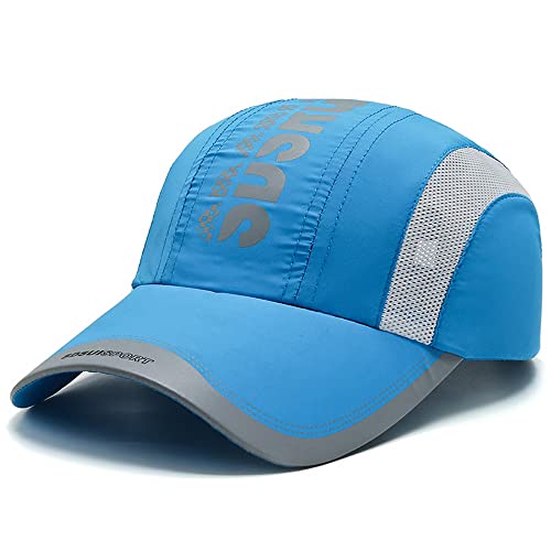 AIDIER Kinder Mesh Basecap UV Schutz Kappe 5-12 Jahres Junge Schnelltrocknend Sommerhut Sport Leichte Baseball Cap Snapback Baseballkappe Junior Reisen Laufen Tennis Golf Kappen Schirmmütze Sonnenhut von AIDIER