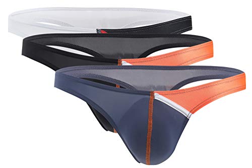 AIEOE 3 Stück Herren String Tanga Set Männer Unterhosen Slips Sexy Badehose Ministring 3 Farben Größe L AIEOE 3 Stück Herren String Tanga Set Männer Unterhosen Slips Sexy Badehose Ministring 3 Farben Größe L von AIEOE