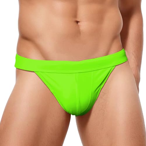 AIEOE Badehose Slip Herren Bikinihose Bademo für Strand Schwimmbad Pool Urlaub Wasserpark Saunen Schwimmlip Grün Herstellergröße XXL/EU Größe XL AIEOE Badehose Slip Herren Bikinihose Bademo für Strand Schwimmbad Pool Urlaub Wasserpark Saunen Schwimmlip Grün Herstellergröße XXL/EU Größe XL von AIEOE