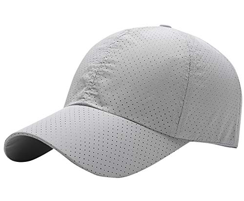 AIEOE Baseball Cap Atmungsativ Kappe Meshcap Dünne Kappe Schnellstrocknend Sport Cap - Hellgrau AIEOE Baseball Cap Atmungsativ Kappe Meshcap Dünne Kappe Schnellstrocknend Sport Cap - Hellgrau von AIEOE
