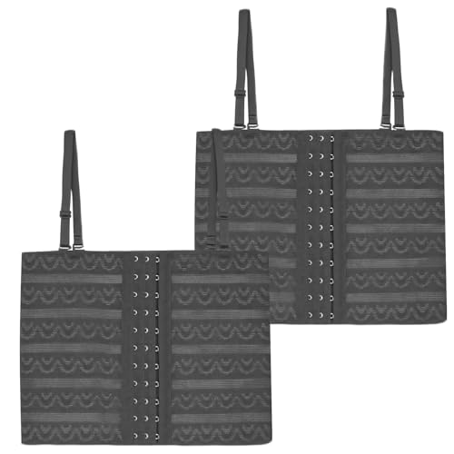 AIEOE Bustier Damen Chest Binder Transgender Tomboy FTM Trans Atmungsaktiv Bh Tank Brust Binder Vollbrust Korsett Top Verstellbare und abnehmbare Schlinge mit hoher Elastizität - S von AIEOE