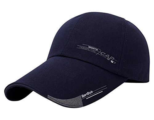AIEOE Canvas Snapback Cap Klassische Kappe Verstellbar Baseball Cap Trucker Cap - Navy Blau AIEOE Canvas Snapback Cap Klassische Kappe Verstellbar Baseball Cap Trucker Cap - Navy Blau von AIEOE