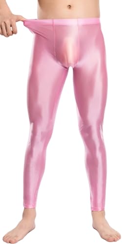 AIEOE Herren Glossy Hose Enge Shiny Leggings Nylon Öl Glänzend Strumpfhosen Sport Tights Hose Dünn Transparente Unterhose Pants XL AIEOE Herren Glossy Hose Enge Shiny Leggings Nylon Öl Glänzend Strumpfhosen Sport Tights Hose Dünn Transparente Unterhose Pants XL von AIEOE