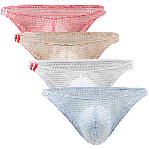 AIEOE Herren Mini Slip Low Rise Sexy Unterwäsche Mann Beutel Unterhose Pouch Briefs 4er Pack 01 M AIEOE Herren Mini Slip Low Rise Sexy Unterwäsche Mann Beutel Unterhose Pouch Briefs 4er Pack 01 M von AIEOE