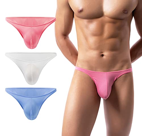 AIEOE Herren Netz Slips Mesh Unterwäsche Stretch Briefs Männer Bikini Unterhose mit Beutel 3 Stück 02 Größe XXL AIEOE Herren Netz Slips Mesh Unterwäsche Stretch Briefs Männer Bikini Unterhose mit Beutel 3 Stück 02 Größe XXL von AIEOE
