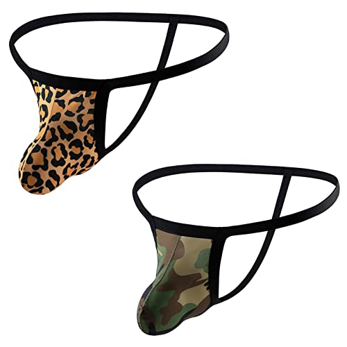 AIEOE Herren String Tanga Männer Dessous Pouch Unterwäsche Mini Slips G-String 2 Farben 01 XXL AIEOE Herren String Tanga Männer Dessous Pouch Unterwäsche Mini Slips G-String 2 Farben 01 XXL von AIEOE