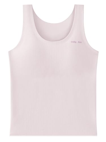 AIEOE Mädchen Unterhemd mit Gepolstert Spaghettiträger Top Atmungsaktive Unterhemden Kind Sport Yoga Tanktop Girl Unterwäsche - 140 von AIEOE