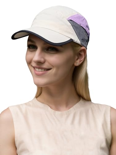 AIEOE Unisex Sommer Snapback Cap Quick Dry Sonnenhut Cap Luftdurchlässig Running Kappe UV Schutz Basecap Sommer Golf Cap von AIEOE