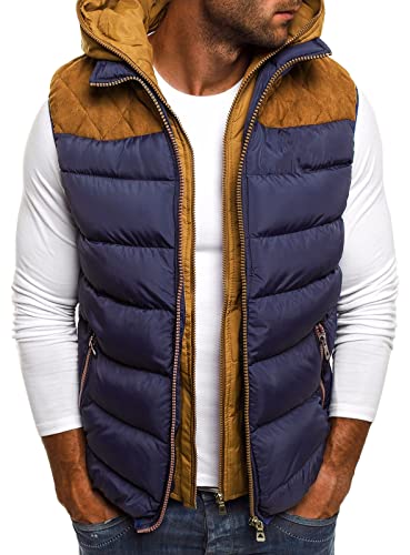AIEOE Weste Herren Bodywarmer Steppweste Funktionsweste Outdoor Freizeit Sport Style Mit Stehkragen - M AIEOE Weste Herren Bodywarmer Steppweste Funktionsweste Outdoor Freizeit Sport Style Mit Stehkragen - M von AIEOE