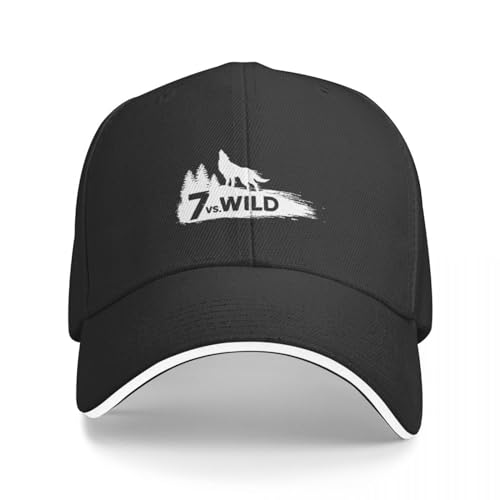 AIETPOIJ Basecap 7 Vs Wild Baseball Cap Beach Designer Hut Hat Man for The Sun Male Cap Damen Geschenk von AIETPOIJ