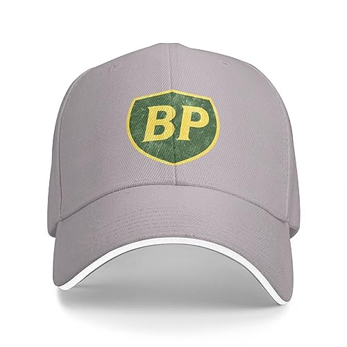AIETPOIJ Basecap BP Highway Station British Petroleum Vintage Cap Baseball Cap Golf Designer Hut Herren Caps Damen von AIETPOIJ