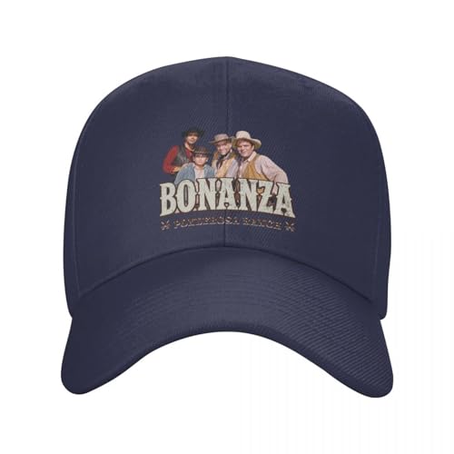 AIETPOIJ Basecap Bonanza Ponderosa Ranch Baseballmütze Militärische Taktische Mütze Strandhut Designermütze Männlich Golfbekleidung Herren Damen von AIETPOIJ