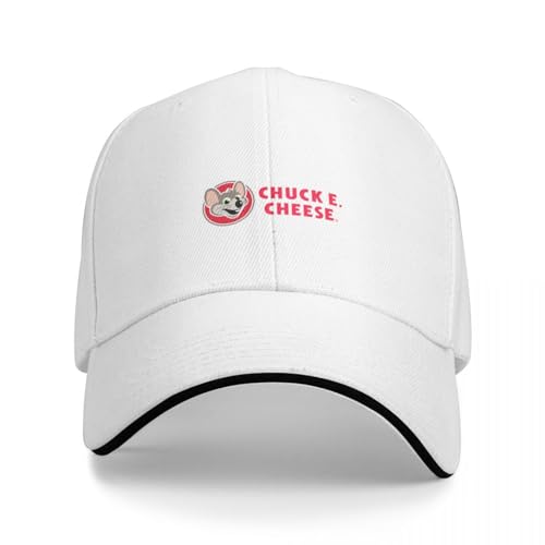 AIETPOIJ Basecap Chuck e Cheese Logo Baseball Cap Große Größe Hut Trucker Hut Pferd Hut Militärische Taktische Kappen Kappen Für Männer Frauen Geschenk von AIETPOIJ