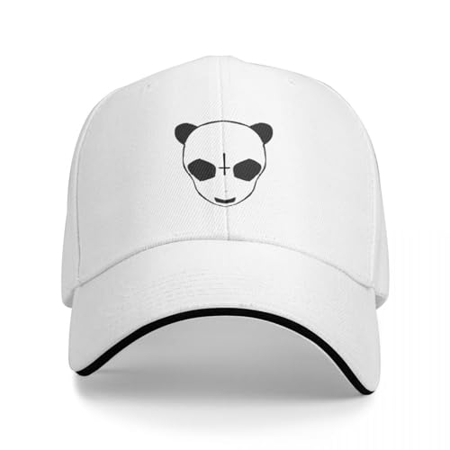AIETPOIJ Basecap Cro Rapper transparente Baseballkappe Boonie-Hüte Anime-Hutkappe Herren Damen Geschenk von AIETPOIJ
