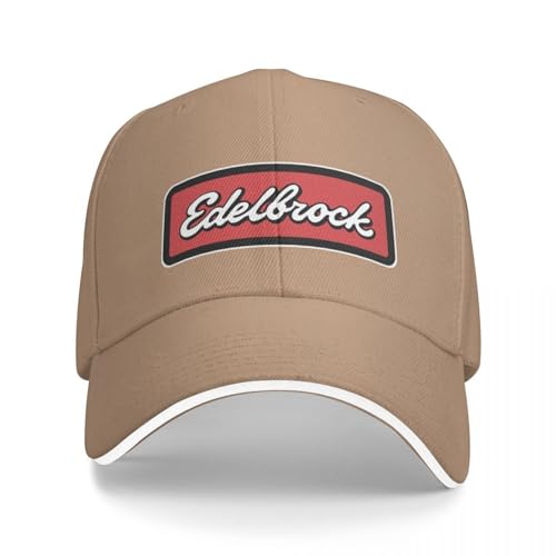 AIETPOIJ Basecap Edelbrock Baseball Cap Beach Trucker Hat Thermal Visor Hat Damen Herren Geschenk von AIETPOIJ