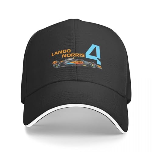 AIETPOIJ Basecap Lando Norris 4 Baseball Cap Cosplay Mas Hüte Kappe Frau männer Geschenk von AIETPOIJ