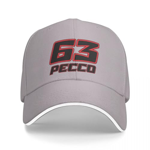 AIETPOIJ Basecap Pecco Bagnaia 63 2022 Cap Baseball Cap neu eingetroffen Mützen Hut Herren Damen von AIETPOIJ