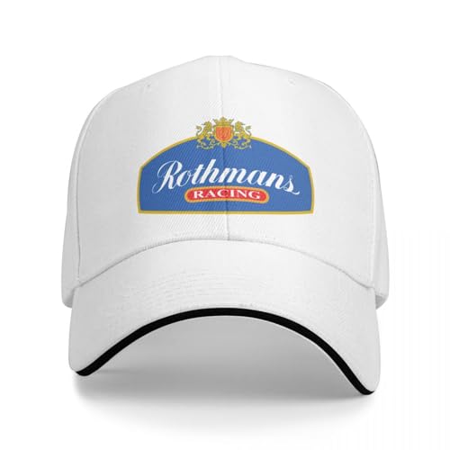 AIETPOIJ Basecap Rothmans Racing Baseball Cap Rave Hats Hat Man for The Sun Man Cap Damen Geschenk von AIETPOIJ