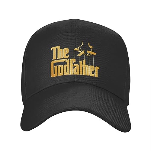 AIETPOIJ Basecap The Godfather Baseball Cap Sonnenschutz Damen Herren Verstellbar Gangster Movie Dad Hat Herbst Snapback Caps Trucker Hats von AIETPOIJ
