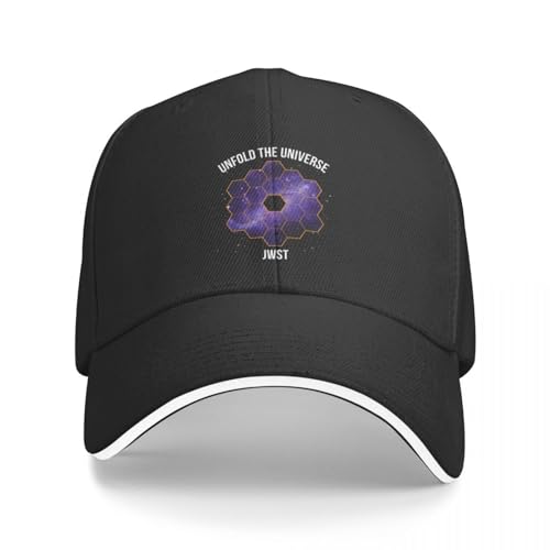 AIETPOIJ Basecap Unfold The Universe James Webb Space Telescope JWST Cap Baseballkappe Streetwear Damen Strandhut Herren Geschenk von AIETPOIJ