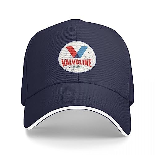 AIETPOIJ Basecap Valvoline Vintage Motor Oil Cap Baseball Cap Militärische Taktische Kappe Trucker-Mütze Herren Baseball-Cap Damen von AIETPOIJ