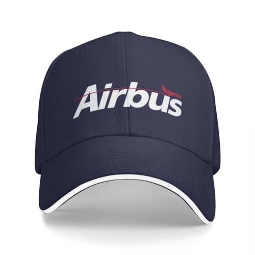 Basecap Airbus Aircraft Aviation Airplane Jet Cap Baseballmütze Luxus Herrenhut Damen Strandhut Herren Geschenk von AIETPOIJ