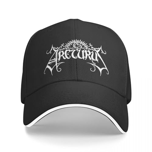 Basecap Aspera Hiems Symphonia von Arcturus Classic Old School Black Metal Cap Baseballmütze Militärmütze Mann Herrenhut Damen Geschenk von AIETPOIJ