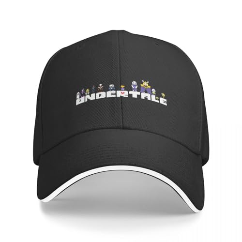 Basecap Undertale Classic Videospiel – Sans Retro Baseball Cap Snapback Cap Icon Hat für Damen Herren Geschenk von AIETPOIJ