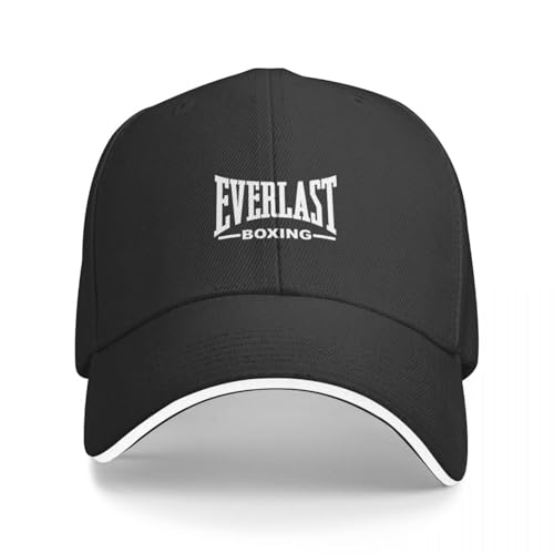 Basecap Weiß Everlast Boxing Kappe Baseball Kappe hüte Angeln Kappen Visier Frauen Strand Hut männer von AIETPOIJ