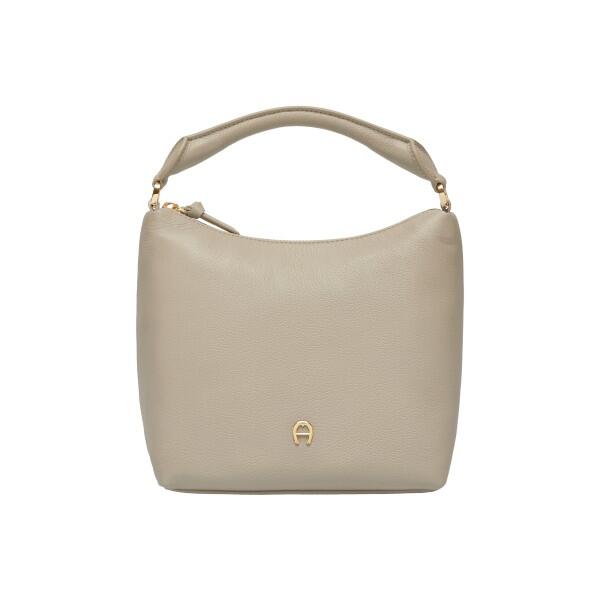 AIGNER - Aigner Beuteltasche / Umhängetasche Zita S, Alpaca Beige von AIGNER