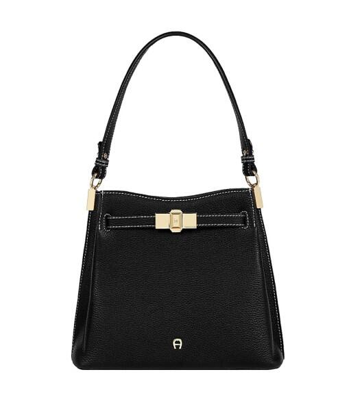AIGNER - Aigner Beuteltasche Farah M, Schwarz von AIGNER