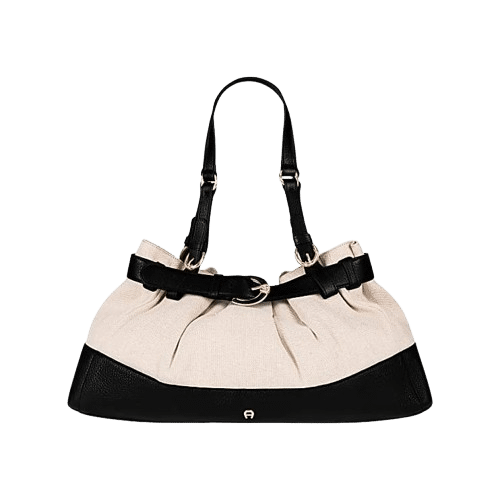 AIGNER - Aigner Handtasche / Schultertasche Lavinia M, Black-Beige von AIGNER