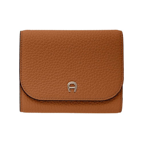 AIGNER - Aigner Kombibörse / Portemonnaie Pura M, Cognac Brown von AIGNER