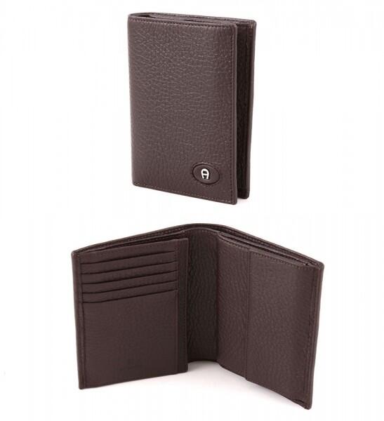 AIGNER - Aigner Portemonnaie 151010, Hochformat dunkelbraun von AIGNER