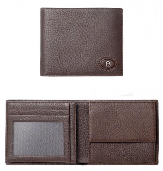 AIGNER - Aigner Portemonnaie 152940, Querformat dunkelbraun von AIGNER