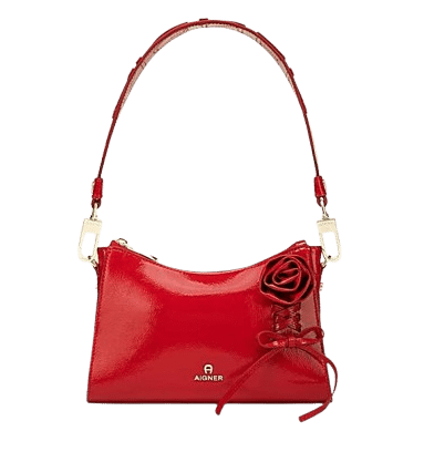 AIGNER - Aigner Schultertasche / Umhängetasche Ivy S, Lipstick Red von AIGNER