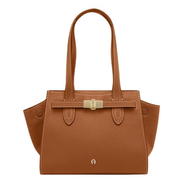 AIGNER - Aigner Shopper Farah M, Cognac Braun von AIGNER